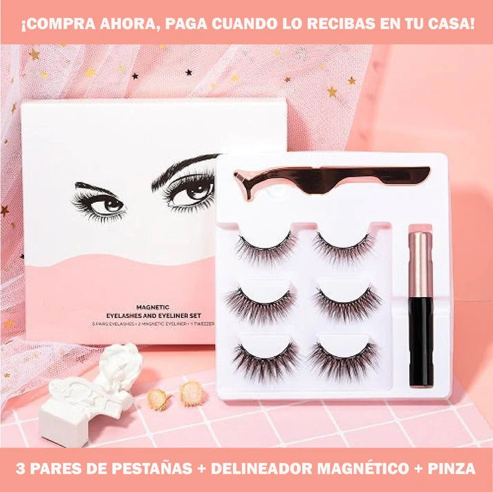 PESTAÑAS MAGNETICAS REUTILIZABLES
