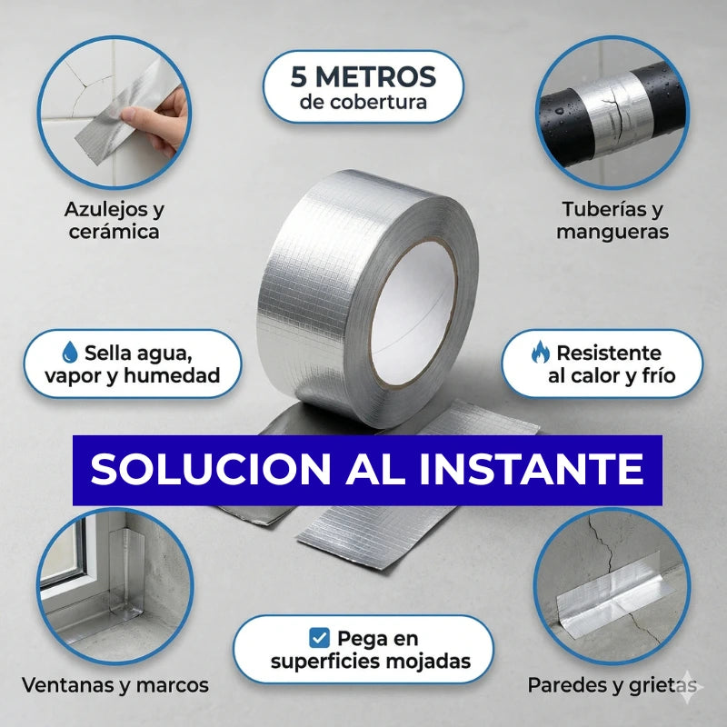Cinta SellaMax Pro – Sellado rápido y resistente contra filtraciones