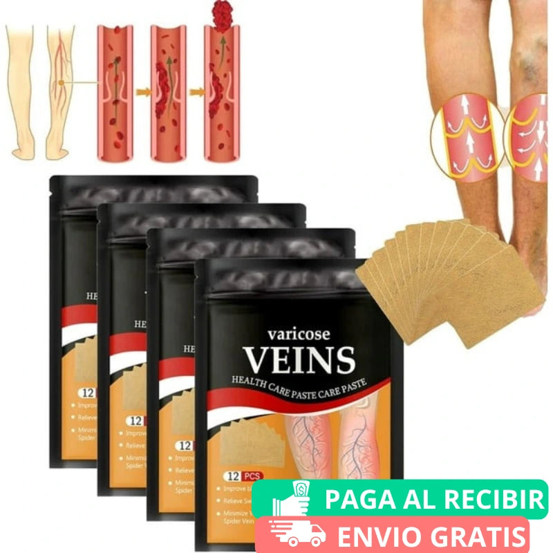 48 Parches para Varices -😊 Alivio para tus piernas cansadas