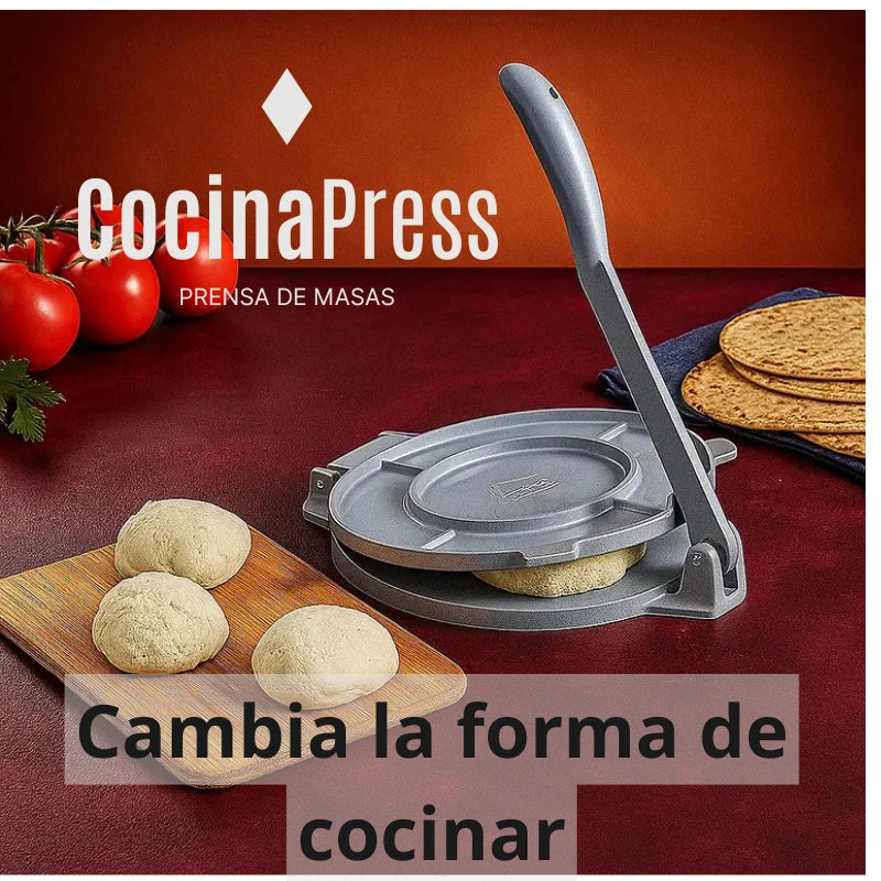 CocinaPress - Masa perfecta en minutos