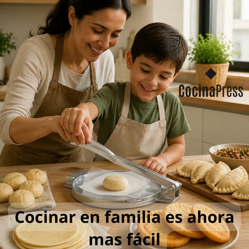 CocinaPress - Masa perfecta en minutos