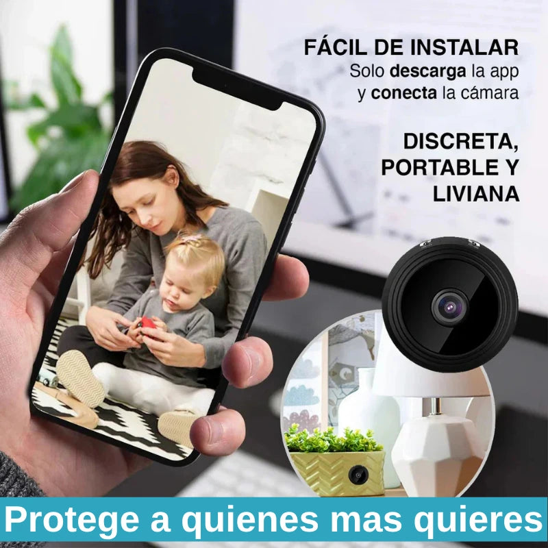 Mini Camara de Seguridad - Vigilancia 24/7