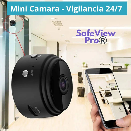 Mini Camara de Seguridad SafeView Pro®️- Vigilancia 24/7