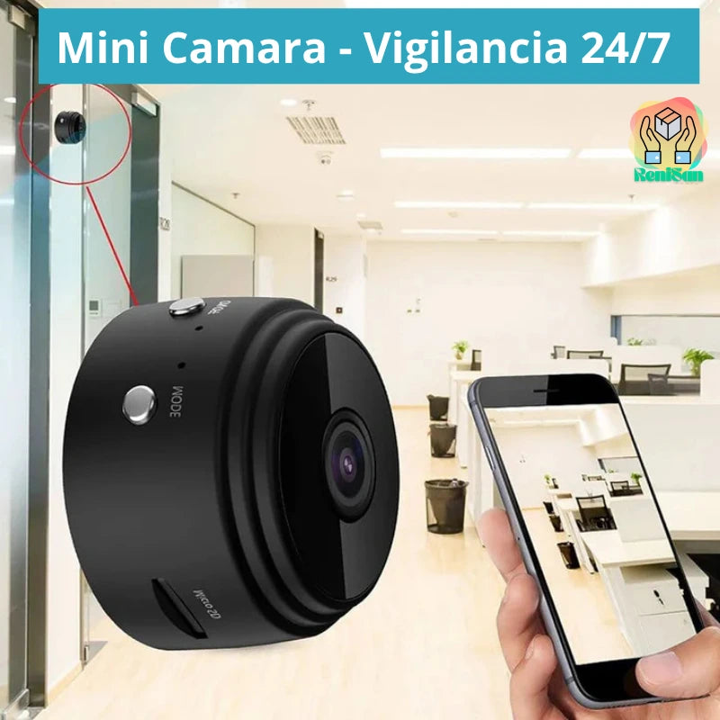 Mini Camara de Seguridad - Vigilancia 24/7