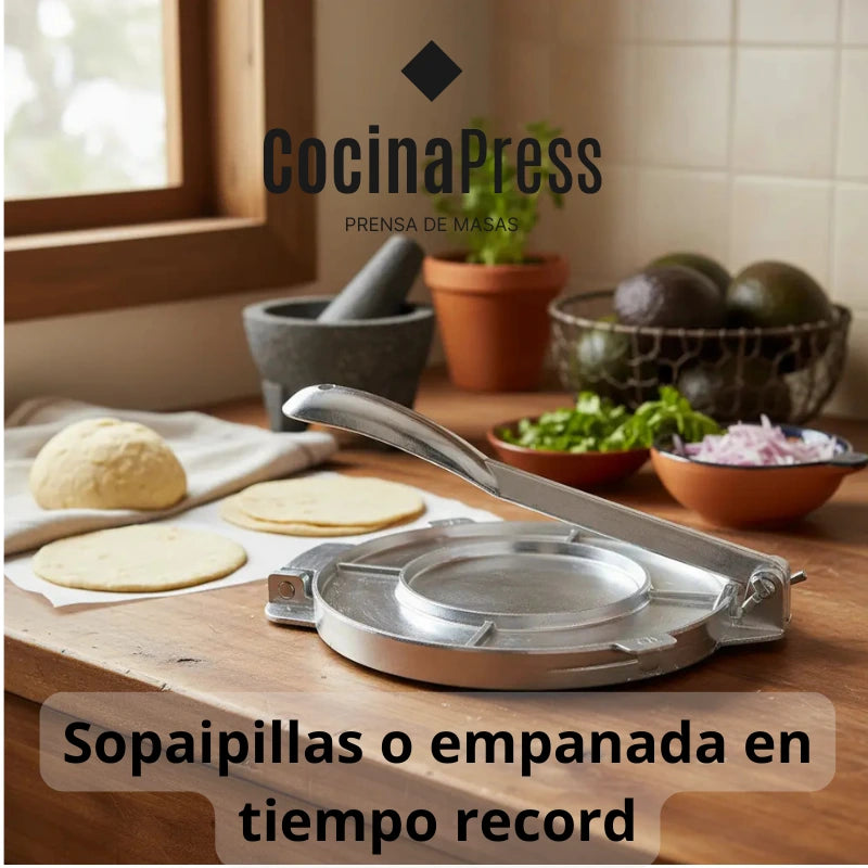 CocinaPress - Masa perfecta en minutos