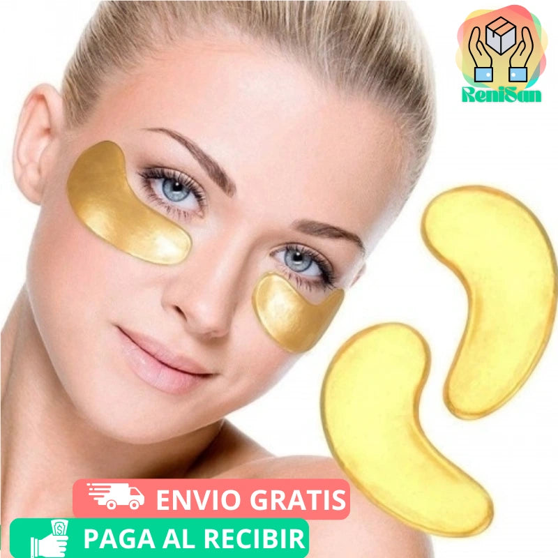 Máscara de Ojeras Ácido Hialurónico X10  -✨ Mirada radiante al despertar