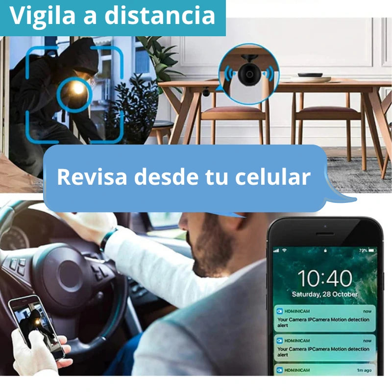 Mini Camara de Seguridad - Vigilancia 24/7