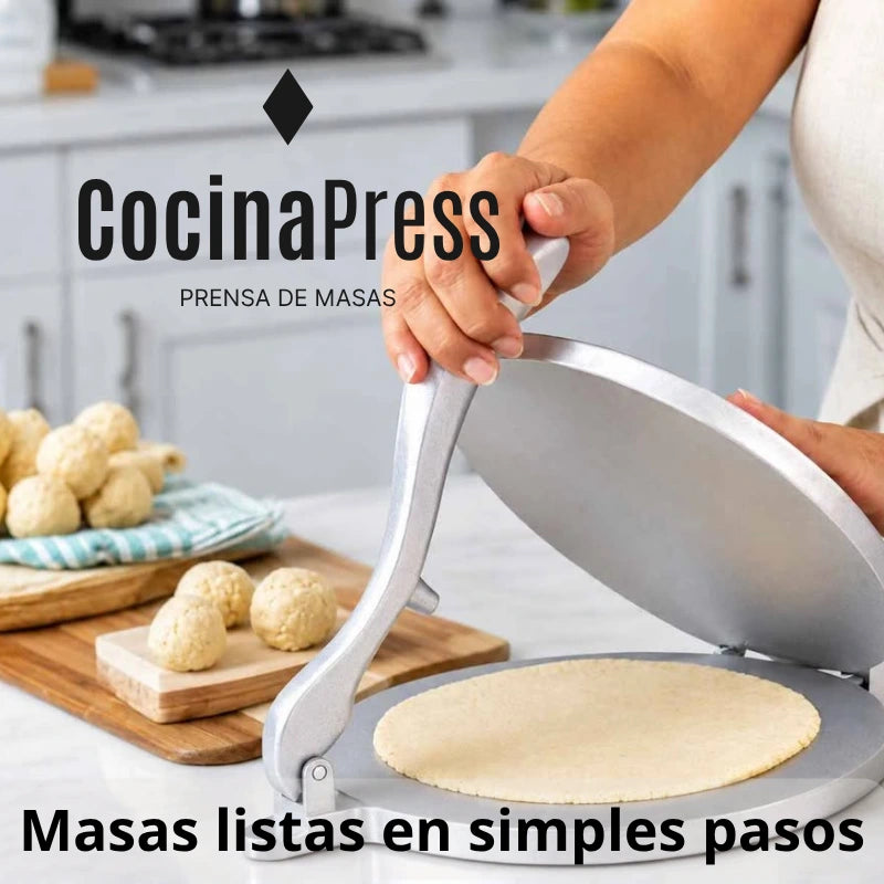 CocinaPress - Masa perfecta en minutos
