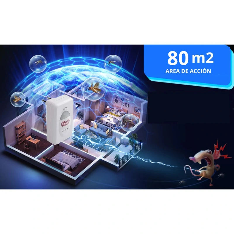 Repelente eléctrico Ratas e Insectos🐀🐜 - Adiós plagas