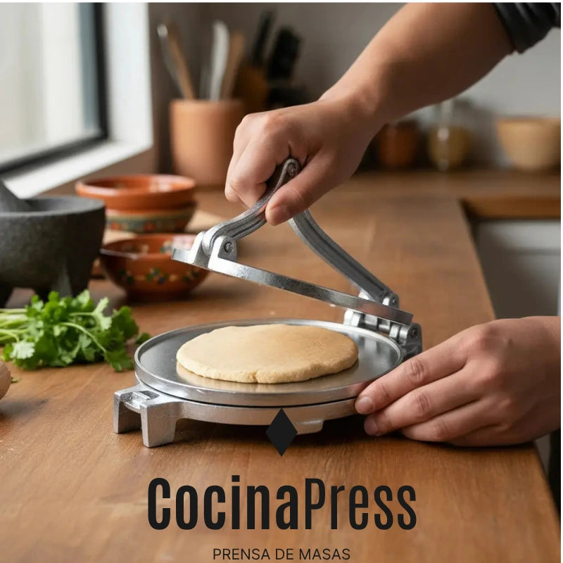 CocinaPress - Masa perfecta en minutos