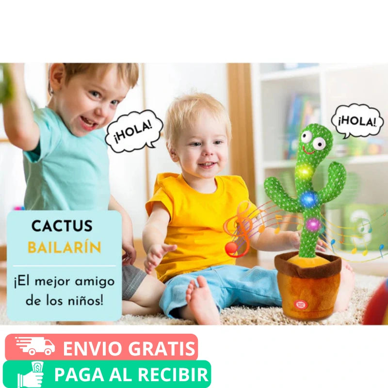 Cactus Bailarin Repetidor voz -👦👧 Juega y aprende