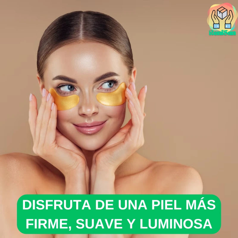 Máscara de Ojeras Ácido Hialurónico X10  -✨ Mirada radiante al despertar