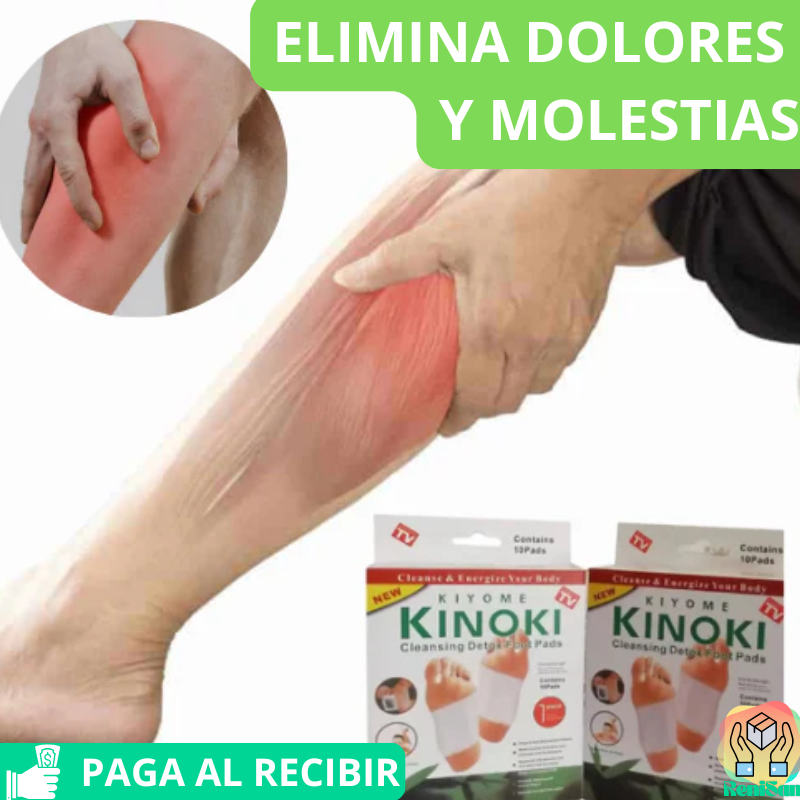 ✨Parche Desintoxicante Kinoki 100 uni : Limpia Tu Cuerpo Mientras Duermes✨