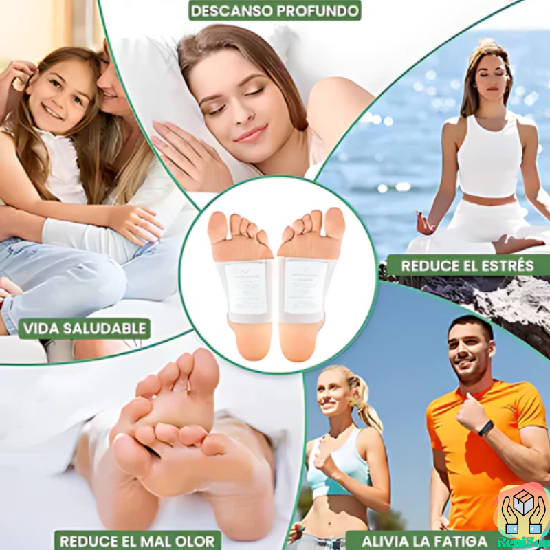 ✨Parche Desintoxicante Kinoki 100 uni : Limpia Tu Cuerpo Mientras Duermes✨