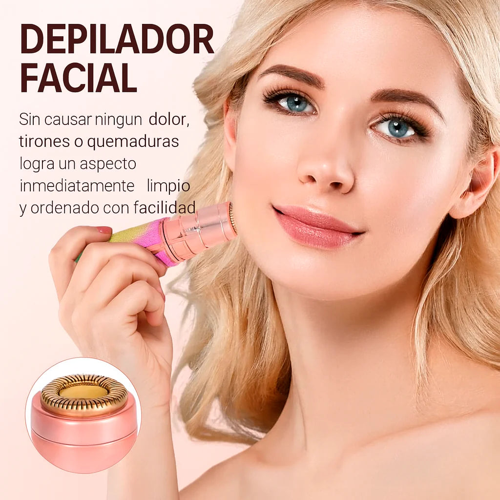 GlamTouch™ - Depilación facial precisa en minutos