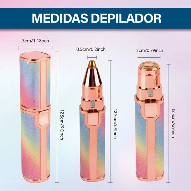 GlamTouch™ - Depilación facial precisa en minutos
